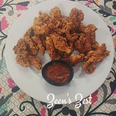 Cafe Style Chicken Strips A picture of Cafe Style Chicken Strips.