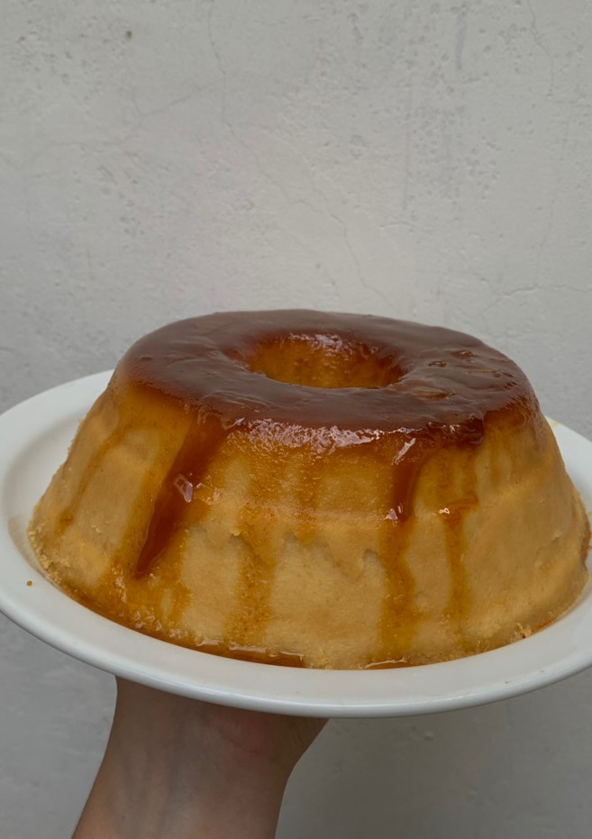 Una foto de Budín de pan súper rico🍮
