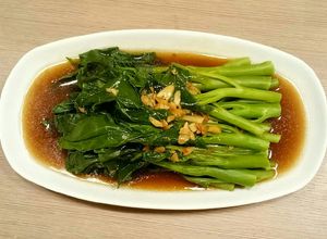 Foto resep Baby Kailan siram saus tiram