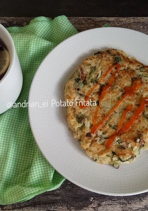 Foto resep Potato Fritata