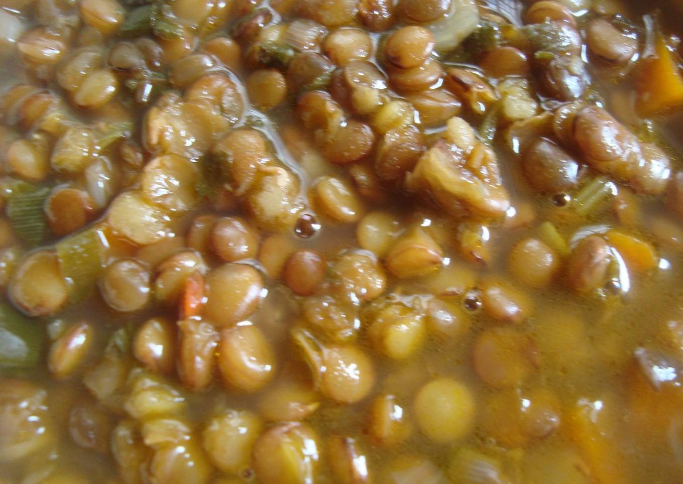 Sopa de lentejas