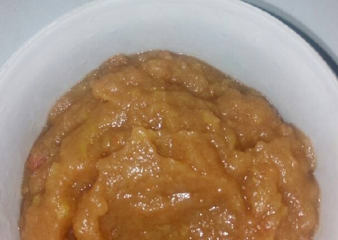 Home made apple sauce