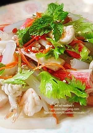 รูปของ ยำเส้นเซี่ยงไฮ้ทะเล