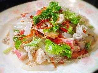 ยำเส้นเซี่ยงไฮ้ทะเล