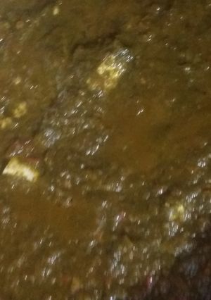 A picture of Palak Paneer.
