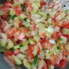 A picture of Continental veg salad.