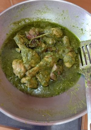 Foto resep Ayam cabe ijo ala minang.