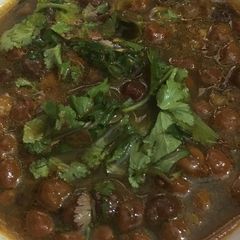 A picture of Chana kanghou recipe Manipur style.