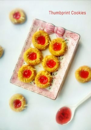 Foto resep Thumbprint cookies
