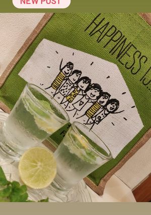 A picture of Virgin Mojito.