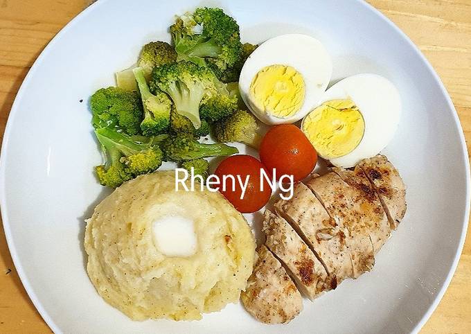 Dada Ayam Diet / Healthy Chicken Breast Menu