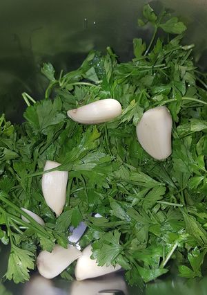Una foto de Aderezo para carnes