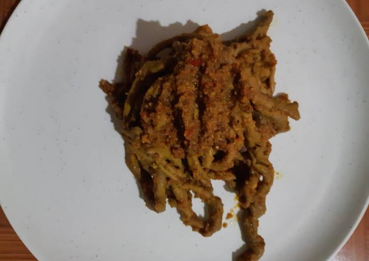 Bagaimana meracik Usus Bumbu Ketumbar, Enak Banget