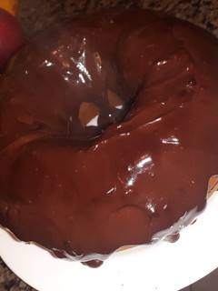 Foto de Bolo de cenoura com chocolate