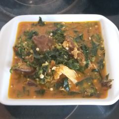 A picture of Ogbono Soup.