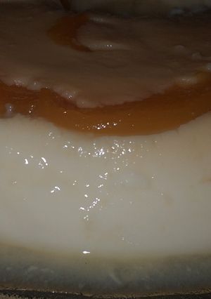 Una foto de Flan de Crema pastelera