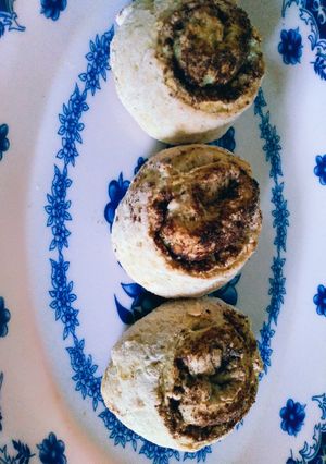 Reggeli sütőporos kakaós csiga recept fotója