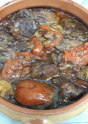 صورة لوصفة طاجن موزة ومشروم