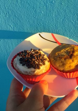 Una foto de Muffins de plátano