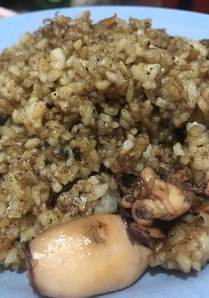 Foto resep Nasi Goreng Hitam Cumi