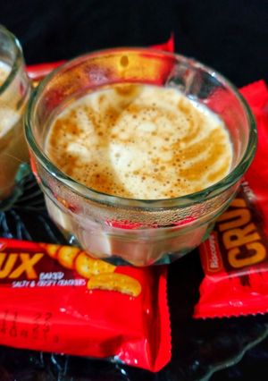 A picture of Hand Beaten Fluffy creamy coffee.