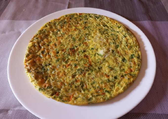 Guida passo passo a Fai Premiato Frittata di fiori di zucca