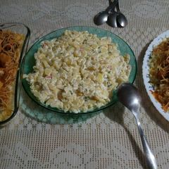 A picture of Russian salad.