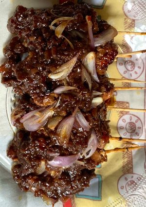 Foto resep Sate ayam teflon