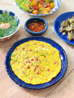 Hình của món Trứng Chiên Thập Cẩm.
