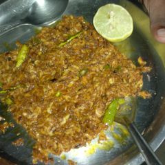 A picture of Dried Prawn Roast.