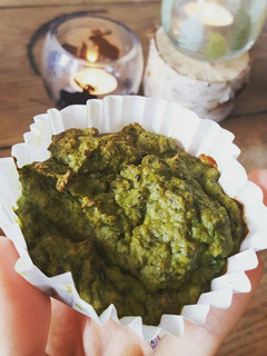 Una foto de Muffins de espinaca y brócoli