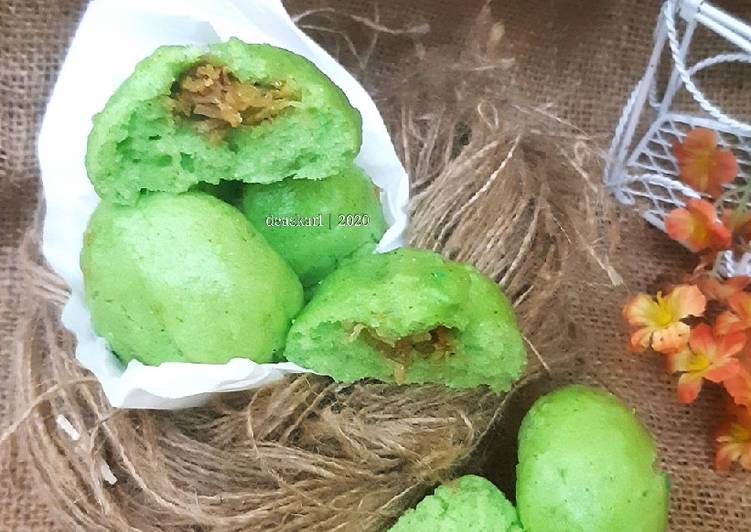 Cara Gampang Menyiapkan Bakpao Brokoli Isi Teri (Snack Mpasi 1y+) yang Enak Banget