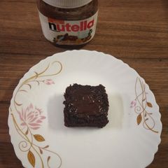 A picture of Nutella Espresso Wheatflour Brownie.