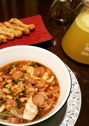 Foto resep Gongso Sayur Telur Sosis
