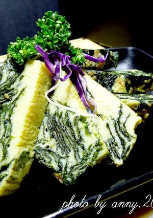 [元本山海苔]芝麻海苔蒸蛋 的食譜成品照片