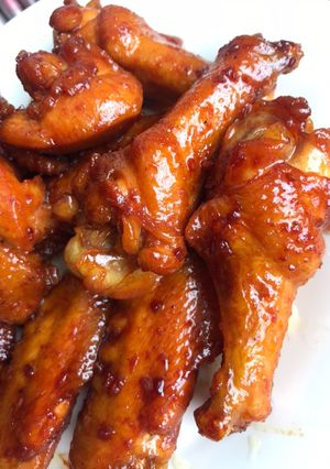 Hình của món Cánh gà chiên nước mắm.
