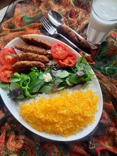 عکسی از دستور آدانا کباب