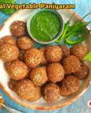 Dal Vegetable Paniyaram