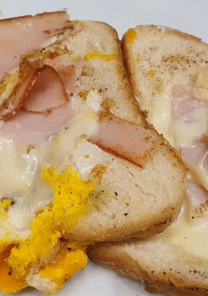 Φωτογραφία της συνταγής Φωλίτσα αυγού! 🥚🍞 🥓🧀