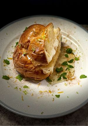 Φωτογραφία της συνταγής Sandwich (sweet & cheesy) - γλυκό σάντουιτς με τσουρέκι