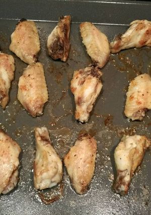 Una foto de Alitas de pollo al horno