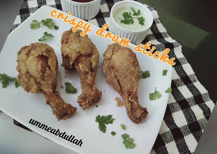 Recipe of Perfect Crispy chicken drumsticks