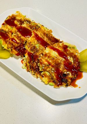 Vegetable Pancake 蔬菜煎餅 的食譜成品照片