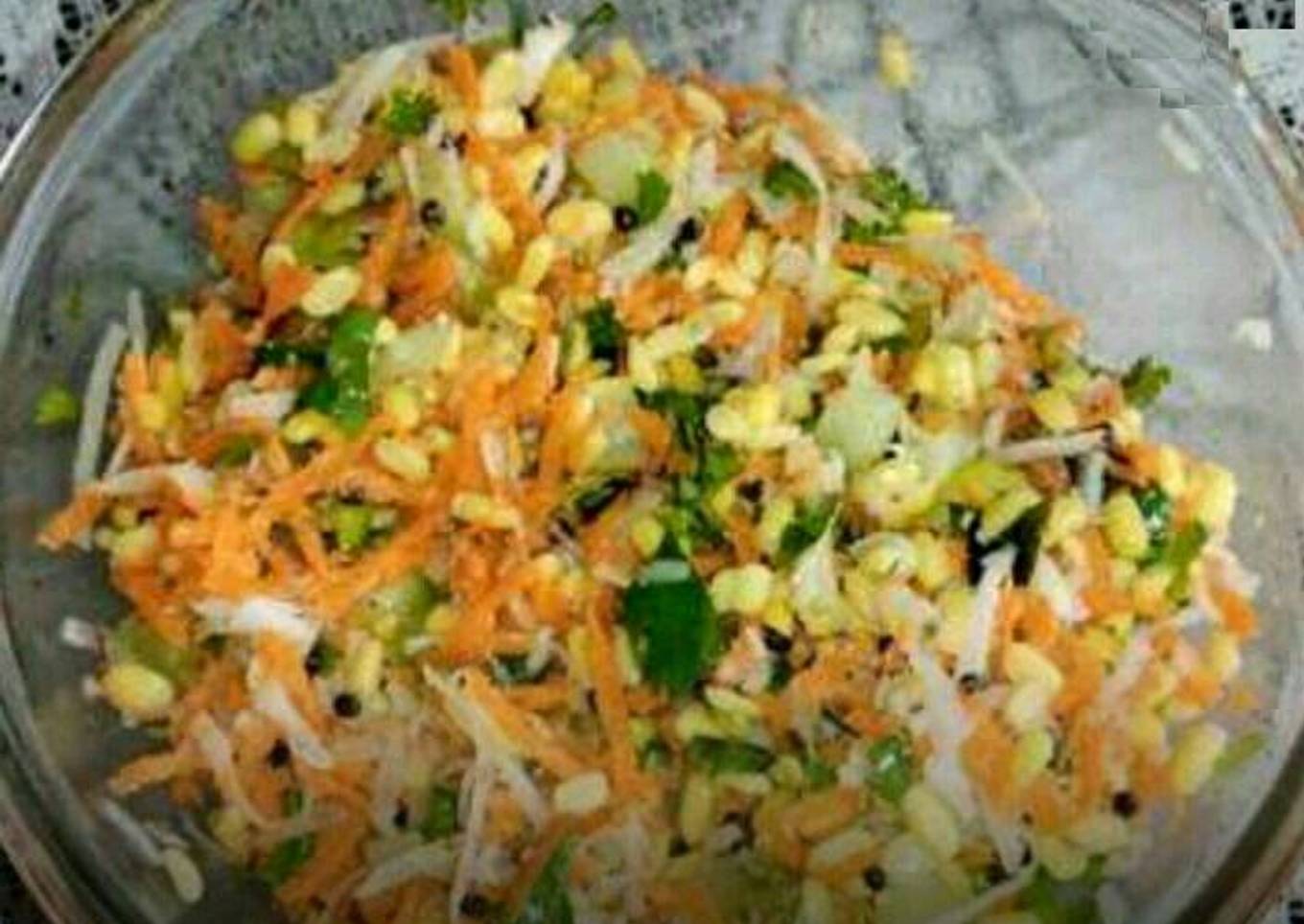 Moong daal salad