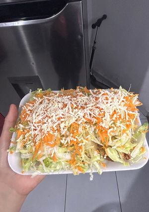 Una foto de Tacos dorados de papa