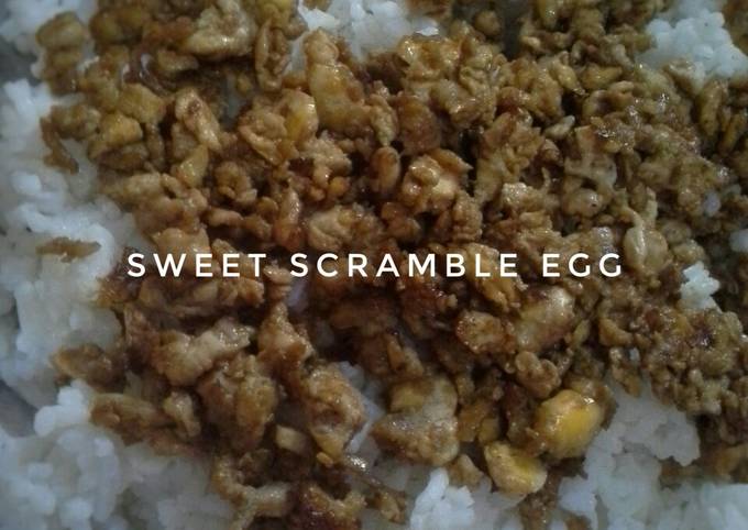 Resep Sweet Scramble Egg Orak Arik Telur Kecap Oleh Annisa Cooking