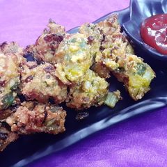 A picture of Spring Onion Pakoda.