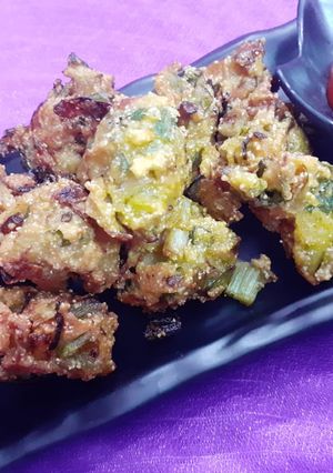 A picture of Spring Onion Pakoda.