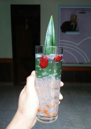 Hình của món Nước mủ trôm.