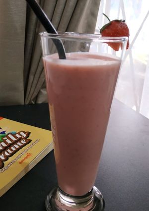 Foto resep Strawberry Smoothie